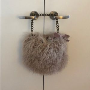 Maria Roca furry bag.
